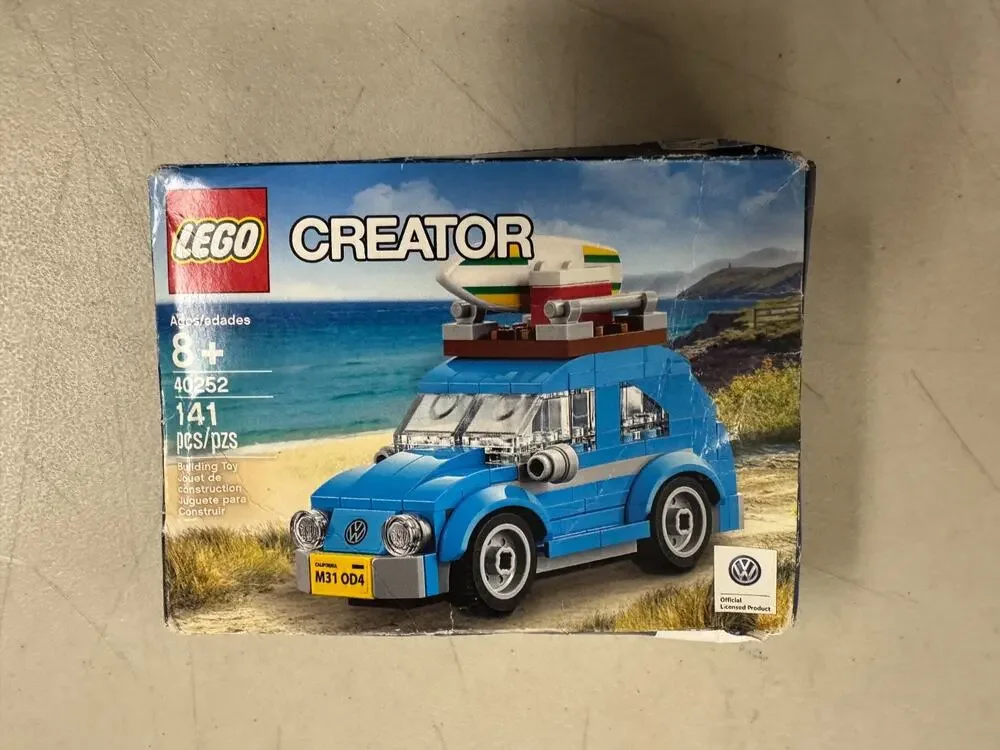 LEGO Creator 40252: Mini Volkswagen Beetle New Factory Sealed Damage Box